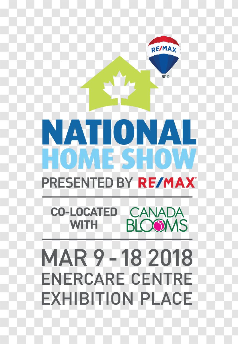 National Home Show 2018 Enercare Centre Barrie Canada Blooms Toronto Shows Head Office (BILD) - Brand - Recive Transparent PNG