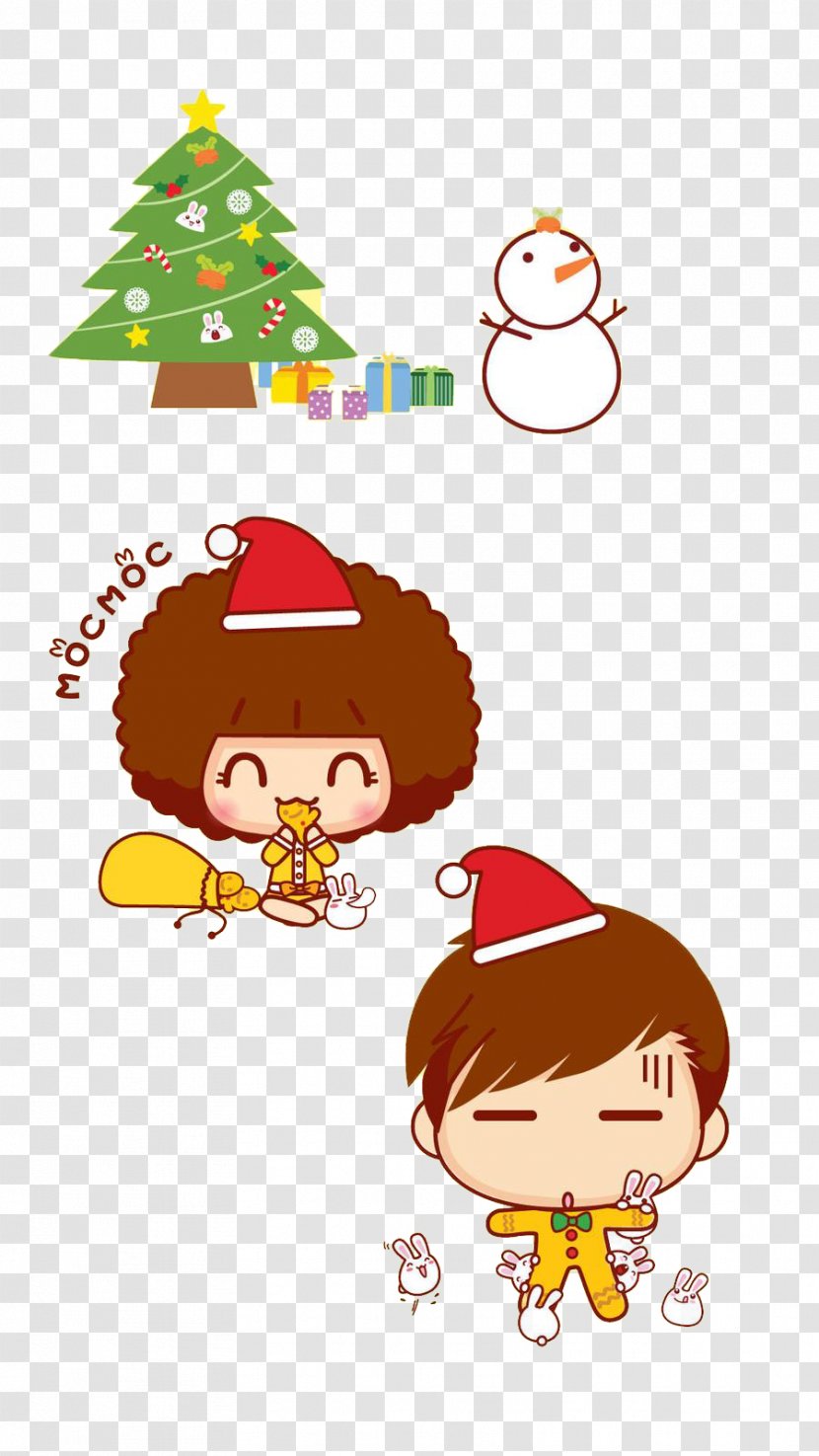Desktop Wallpaper Christmas Ornament Santa Claus Cartoon - Holiday - Snowman Poster Transparent PNG
