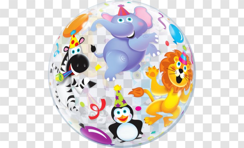 Gas Balloon Party Birthday Flower Bouquet - Toy - Animal Transparent PNG
