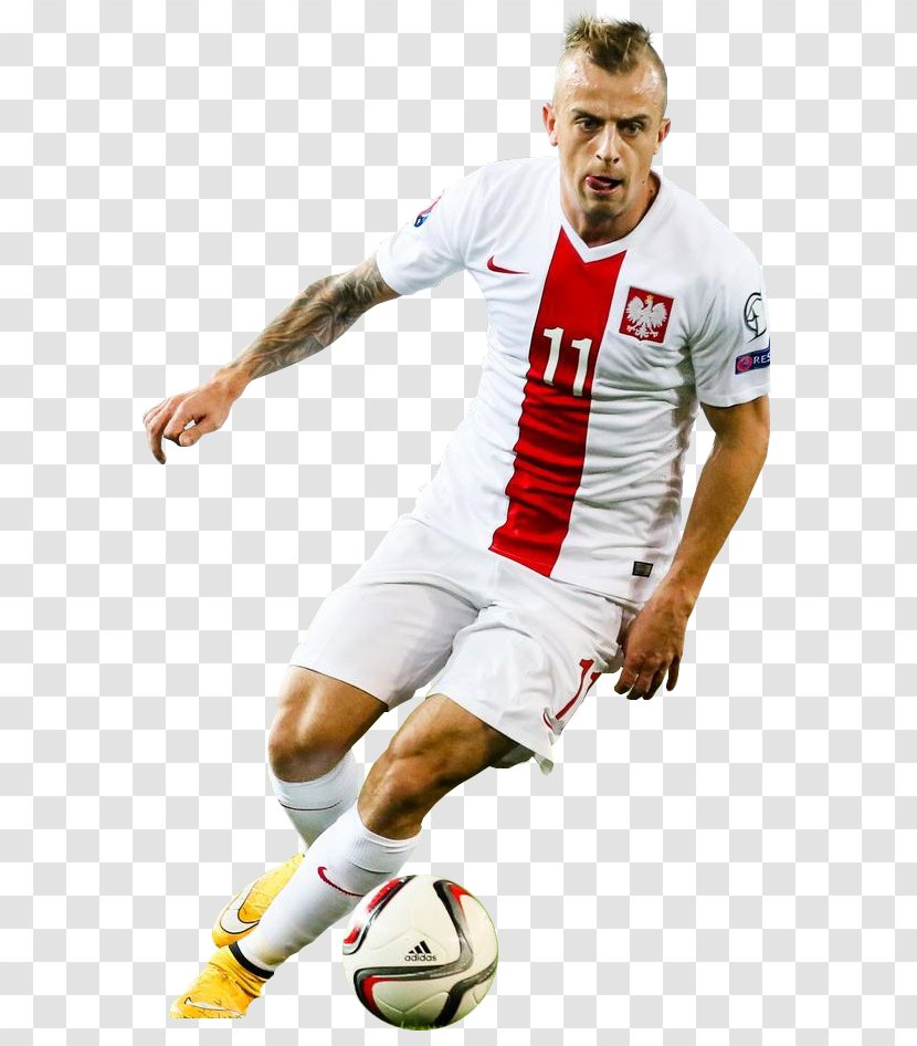 Kamil Grosicki Poland National Football Team Soccer Player - Sport - Lewandowski Transparent PNG