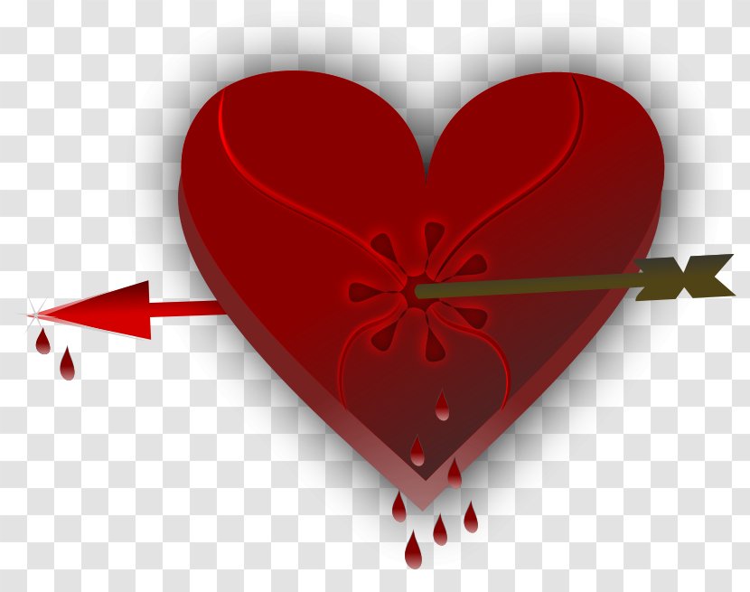 Broken Heart Animation Clip Art - Love - Double Clipart Transparent PNG