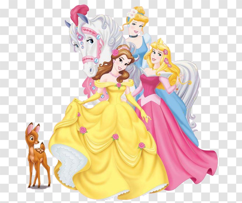 Princess Aurora Ariel Disney Belle Minnie Mouse - Animal Figure Transparent PNG