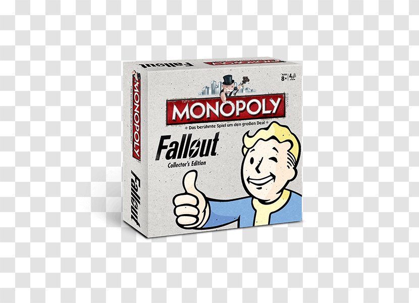 Winning Moves Monopoly Fallout 4 Trivial Pursuit Board Game - Material Transparent PNG