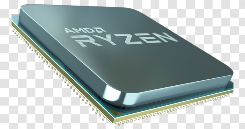 Socket AM4 AMD Ryzen 7 1800X Advanced Micro Devices Multi-core Processor - Electronic Component Transparent PNG