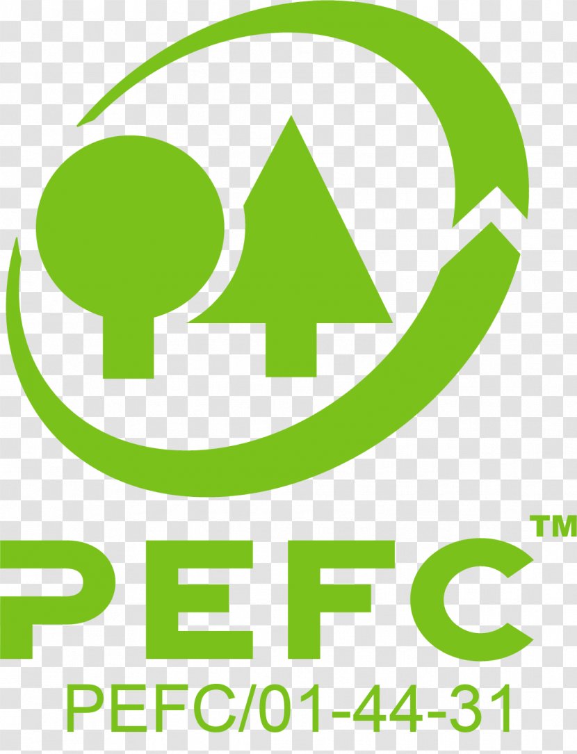 Programme For The Endorsement Of Forest Certification Wood Logo Paper Mark - Service Transparent PNG