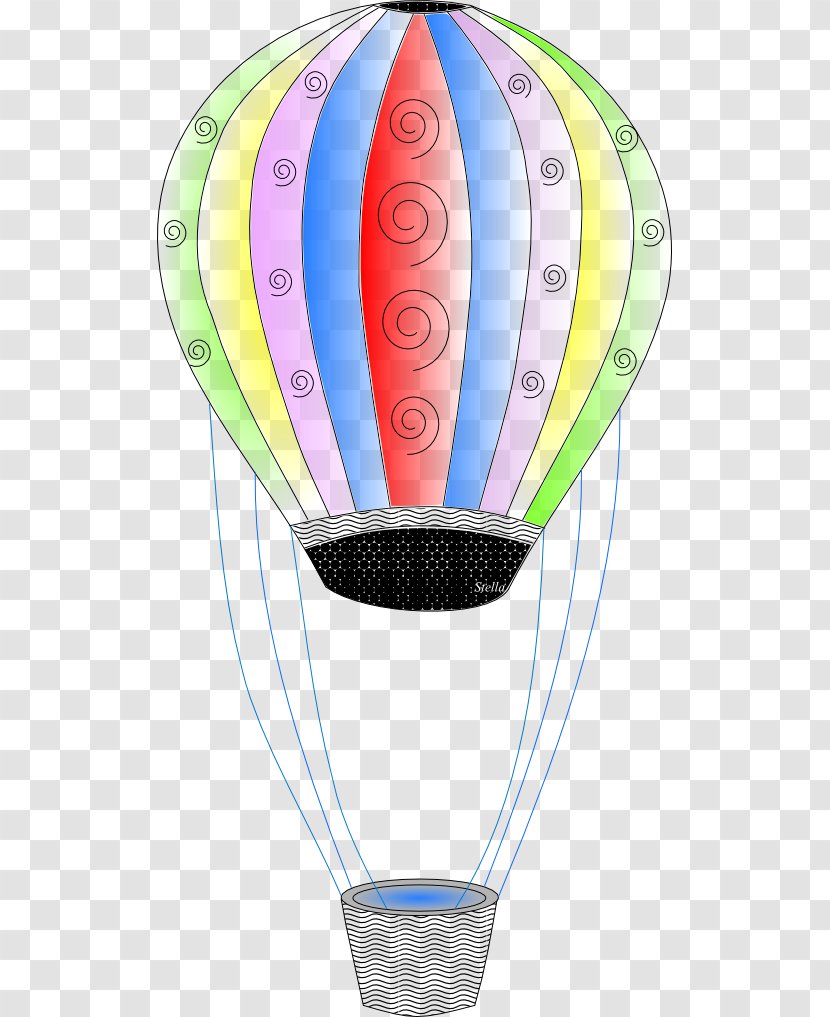 Hot Air Balloon - 1 2 Written Transparent PNG