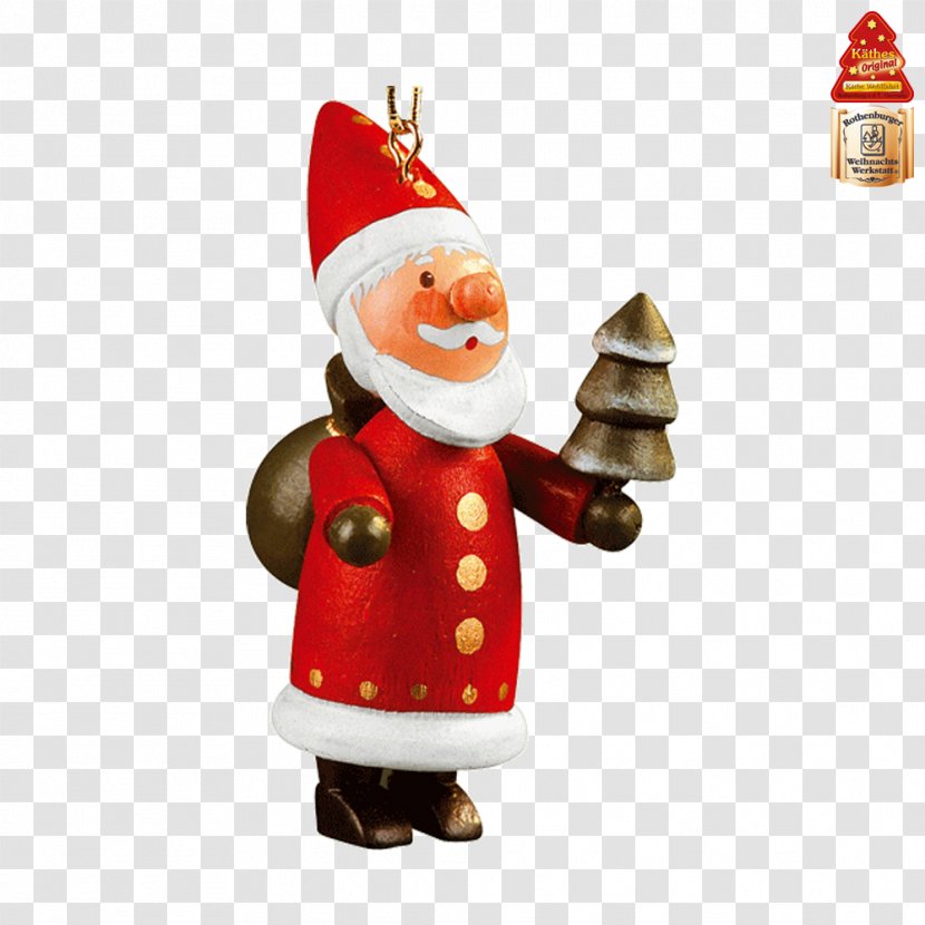 Santa Claus Christmas Ornament Figurine Day - Hand Painted Cook Transparent PNG