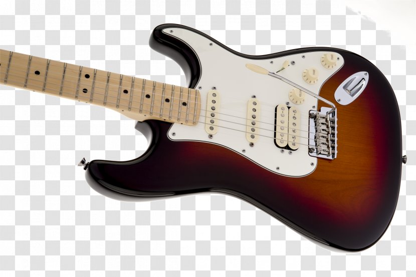 Fender Stratocaster Musical Instruments Corporation Sunburst Electric Guitar Elite - Slide Transparent PNG