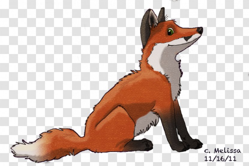 Red Fox Blanford's Gray Wolf - Carnivoran Transparent PNG