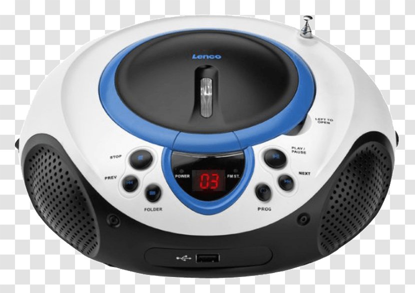 CD Player Lenco SCD-38 USB Compact Disc Radio MP3 - Cassette Transparent PNG