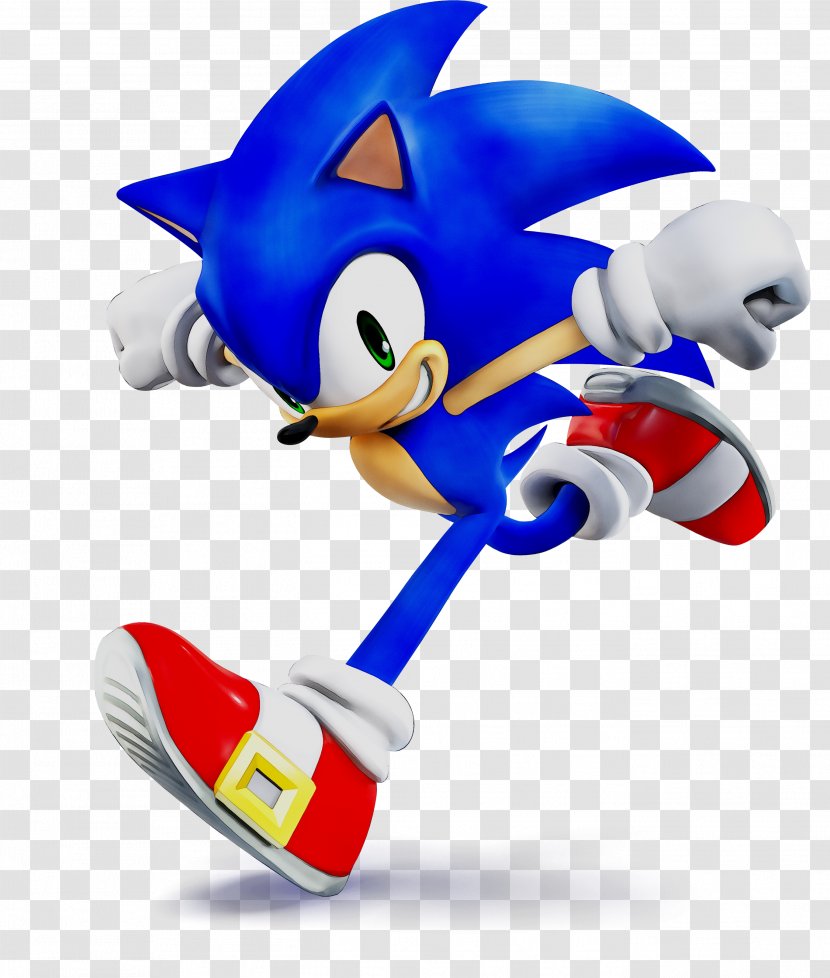 Amy Rose Sonic The Hedgehog Cartoon Doctor Eggman Video Games - Electric Blue Transparent PNG