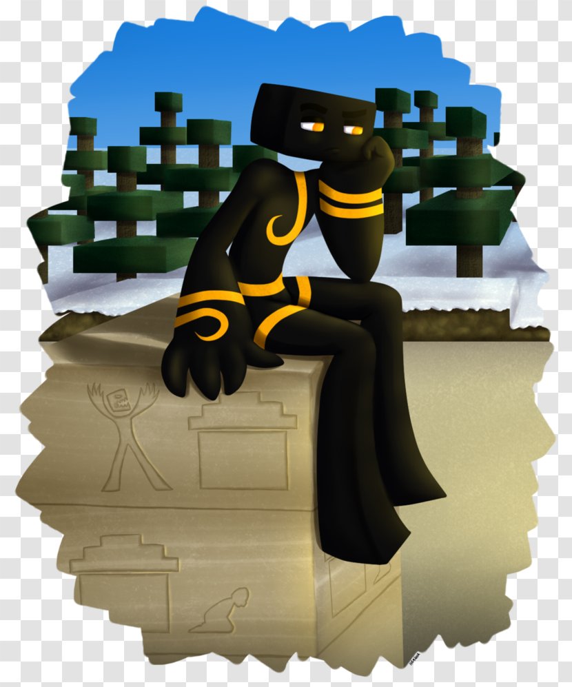 Minecraft Goddess Deity Totem - Flightless Bird - Heart Transparent PNG