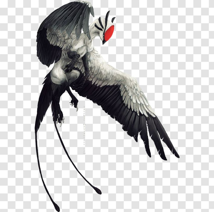 Concept Art Fantasy Drawing Legendary Creature - Fantastic - Red-billed Parrot Transparent PNG