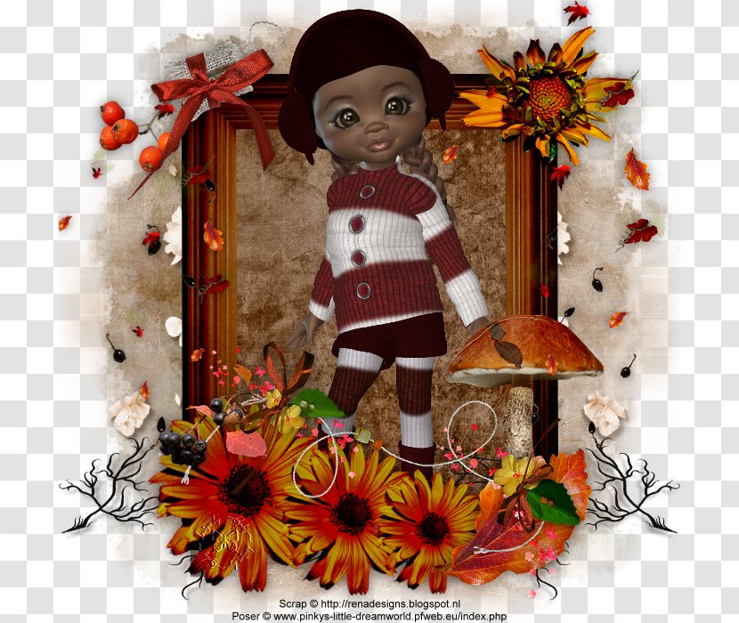 Christmas Ornament Flower Transparent PNG