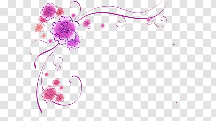 Flower Purple Clip Art - Pollinator Transparent PNG