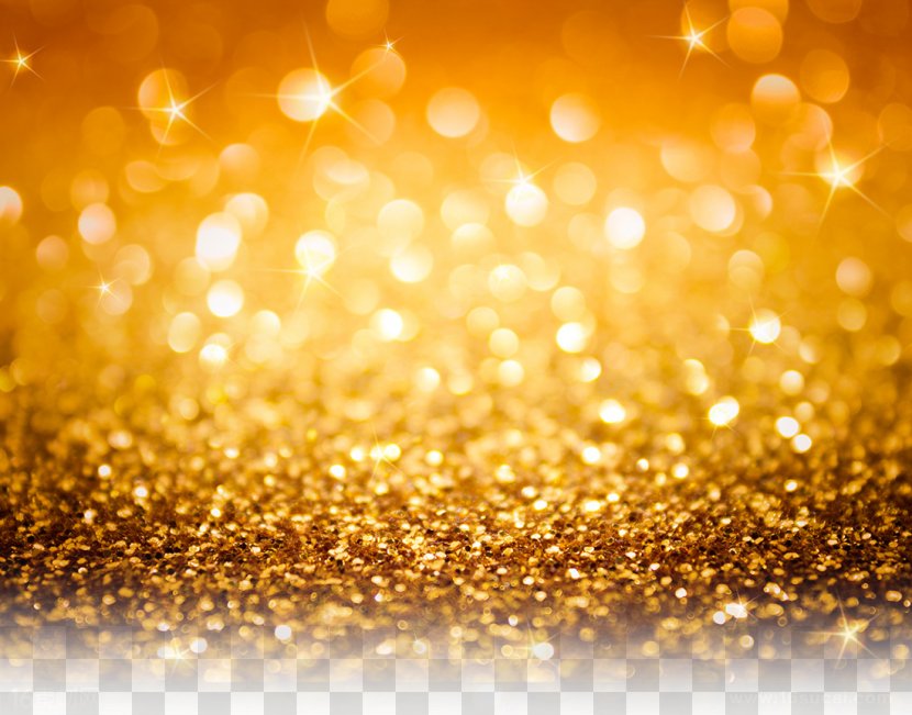 Light Glitter Paper Gold Stock Photography - Printmaking - Flash Particle Background Transparent PNG