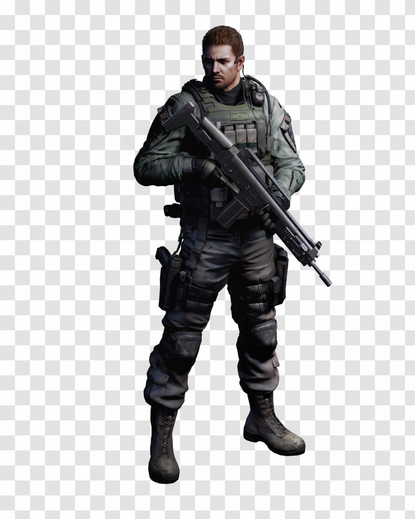 Resident Evil 6 Chris Redfield Survivor 5 - Concept Art Transparent PNG