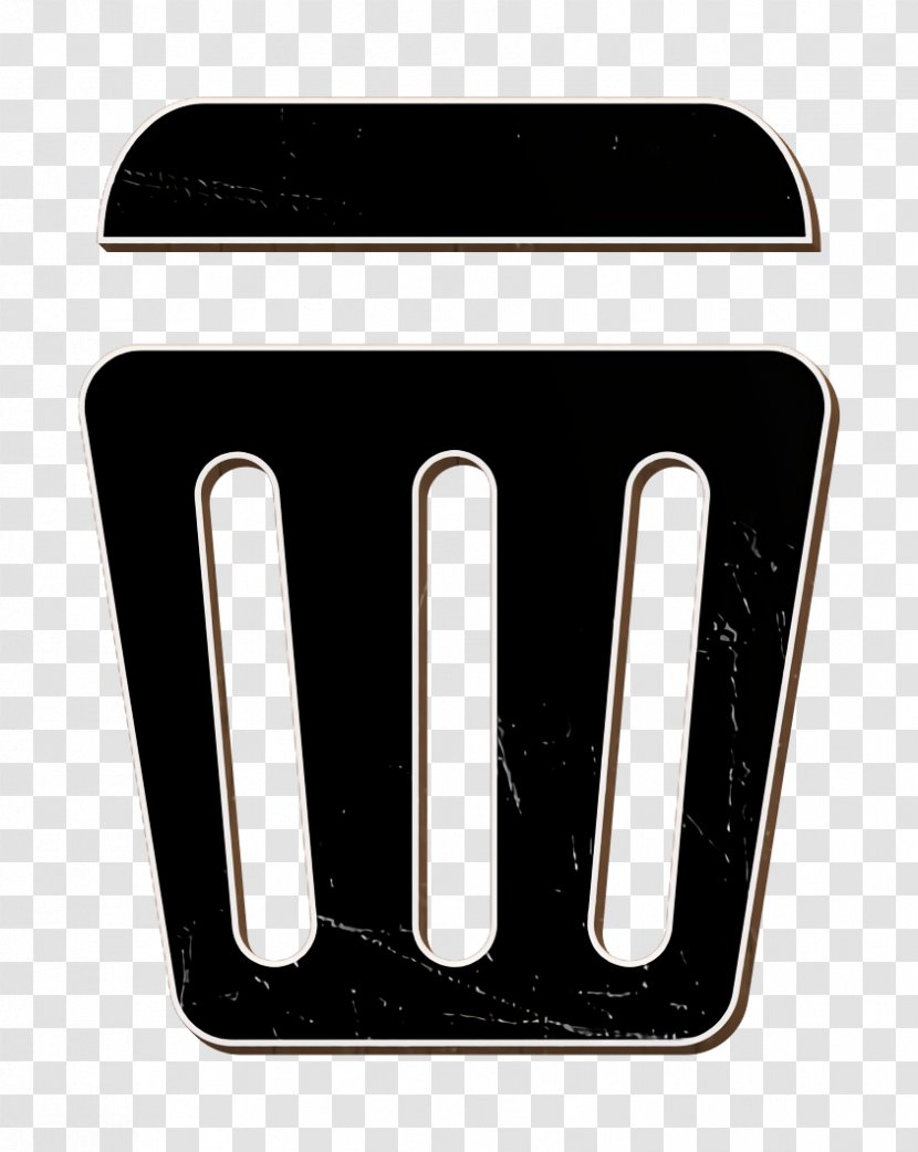 Bin Icon Delete Empty - Metal Material Property Transparent PNG