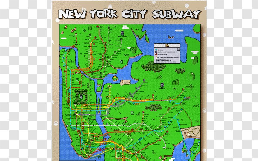 New York City Super Mario World Bros. 3 Bros - Bar Theme Poster Transparent PNG