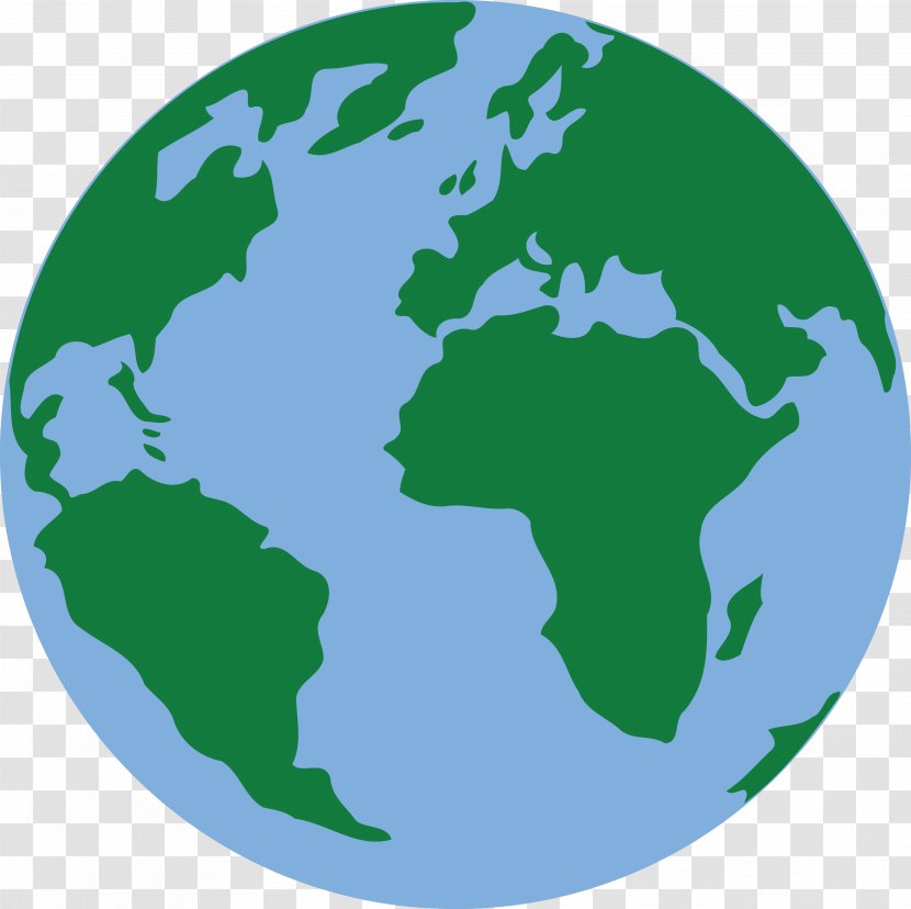 Globe Earth Clip Art - Grass - Green Planet Transparent PNG