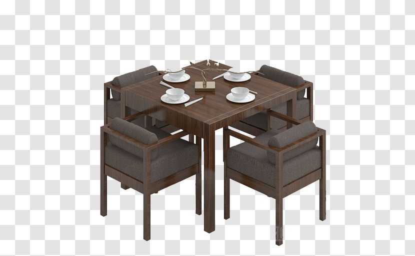 Table Chair Seat Matbord Furniture - Tablecloth Transparent PNG