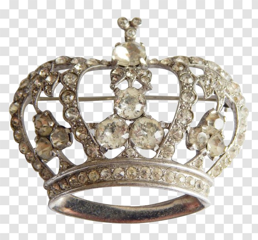 Silver Crown King Jewellery Transparent PNG