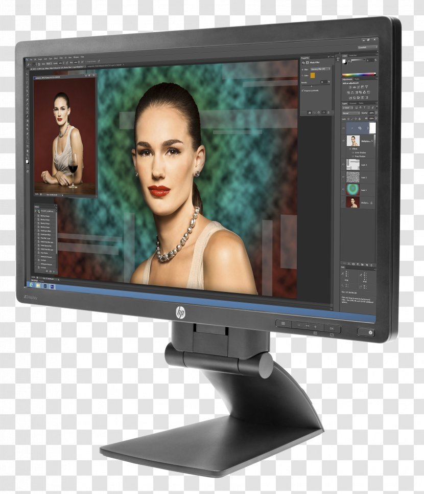 Computer Monitors Hewlett-Packard LED-backlit LCD LED Display Backlight - Hewlett-packard Transparent PNG