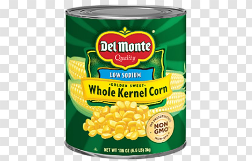 Sweet Corn Creamed Kernel Canning Del Monte Foods - Kernels Transparent PNG