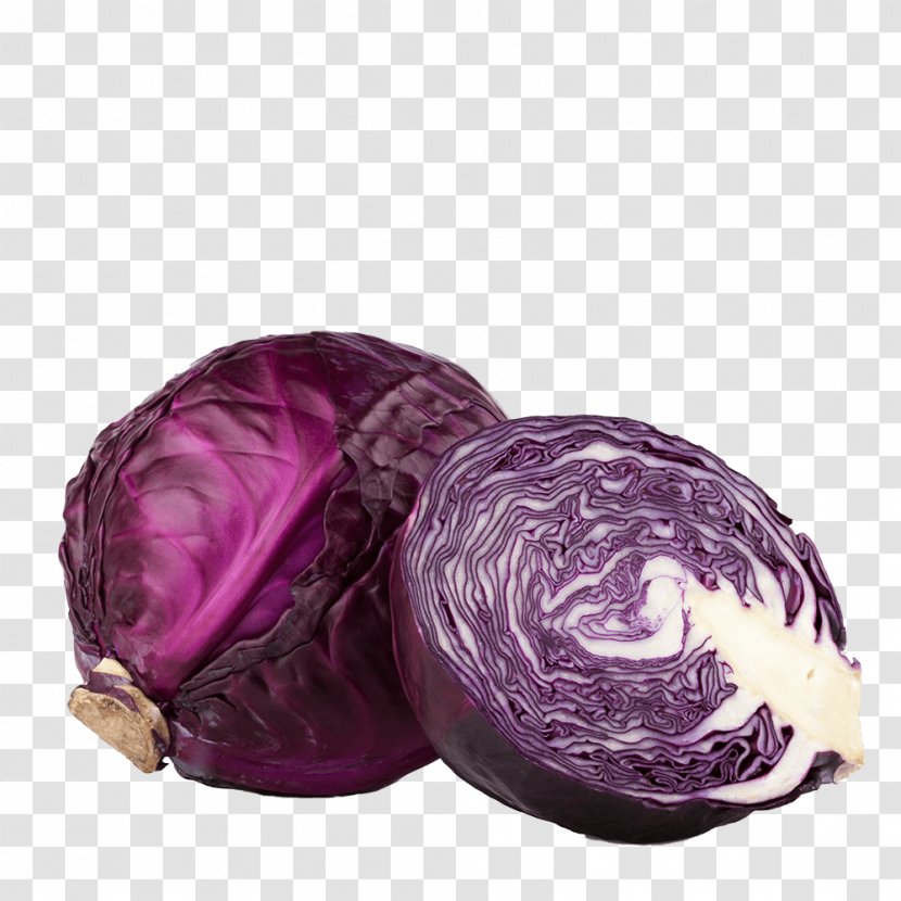 Red Cabbage Cauliflower Organic Food Vegetable Transparent PNG