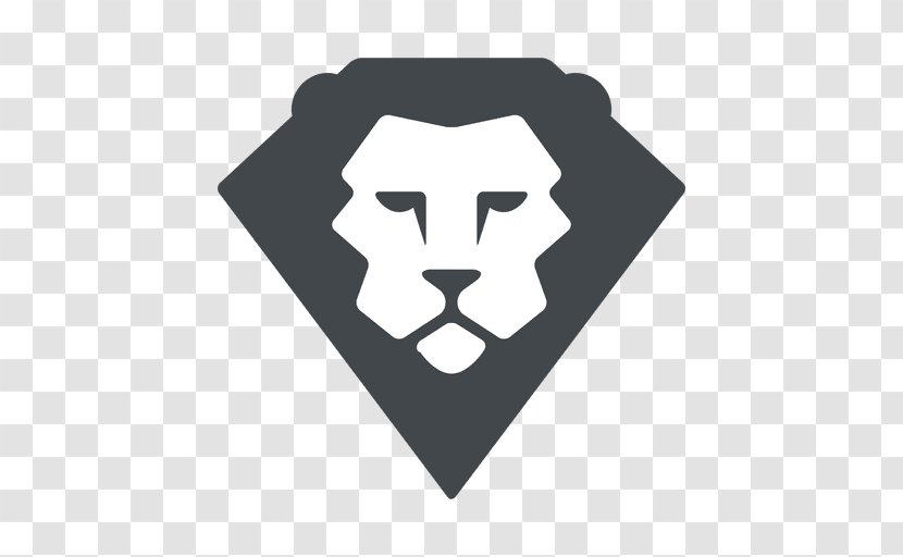 Lion Logo - White - Safari Transparent PNG