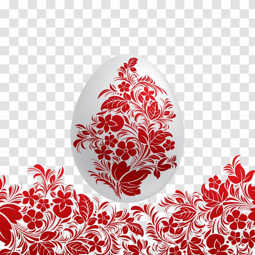 Ornament Decorative Arts Clip Art - Flower - Printing Eggs Transparent PNG