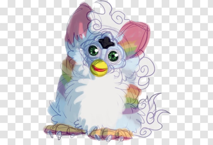 Owl Furby Mean Girls Rainbow Violet Transparent PNG