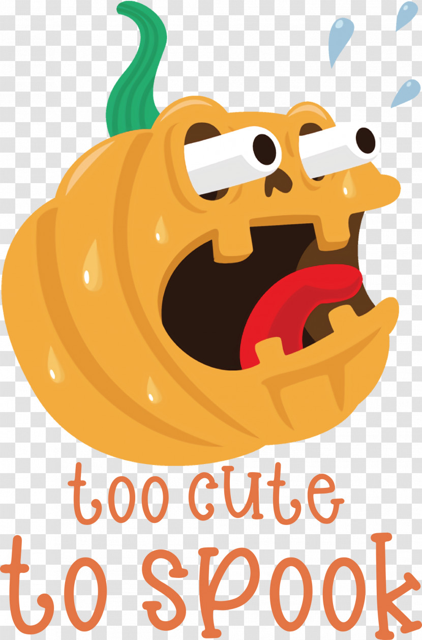 Halloween Too Cute To Spook Spook Transparent PNG