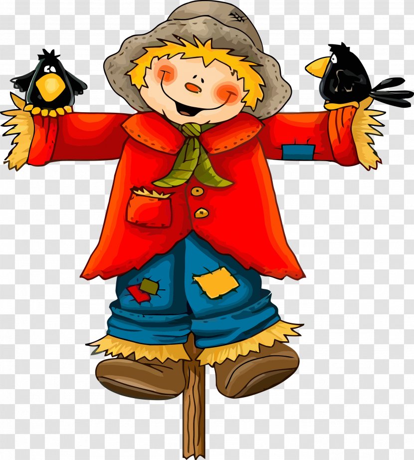 Scarecrow Thanksgiving Autumn - Cartoon Transparent PNG