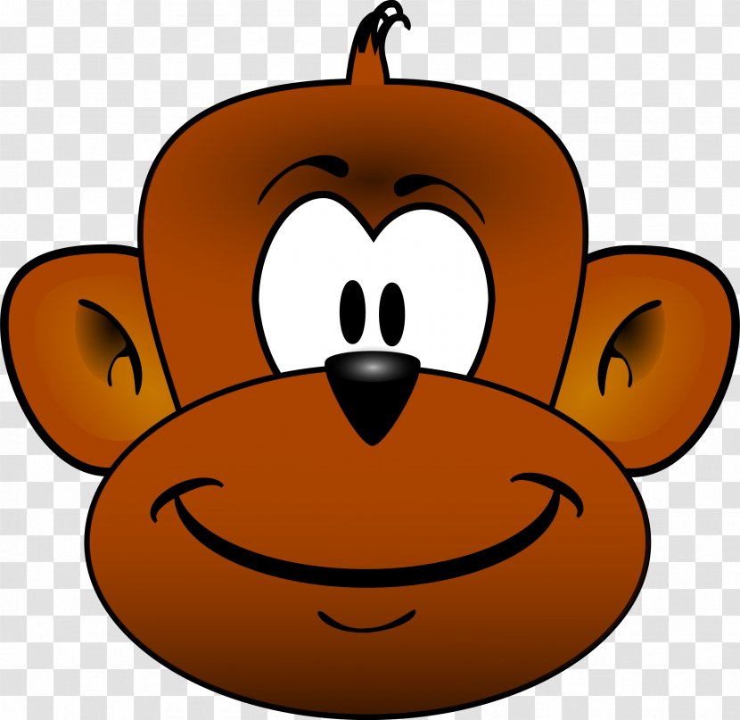 Monkey Clip Art - Snout Transparent PNG