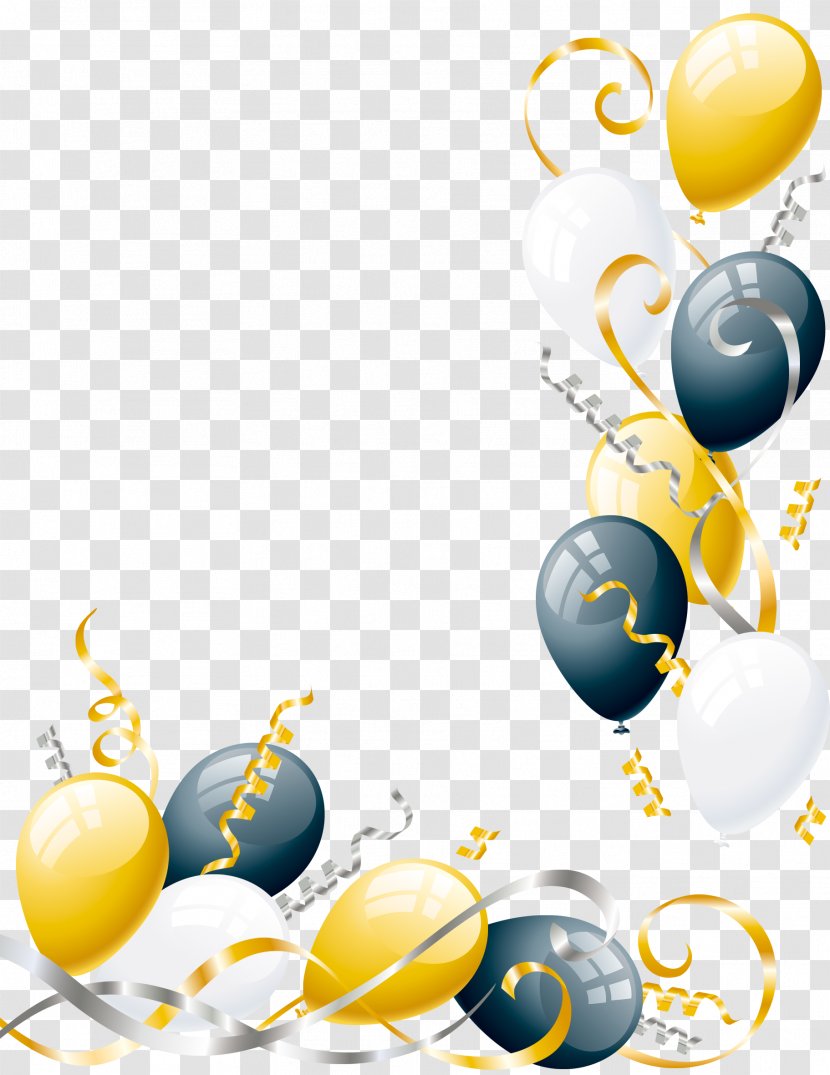 Birthday New Year's Day Party Christmas - Balloon Transparent PNG