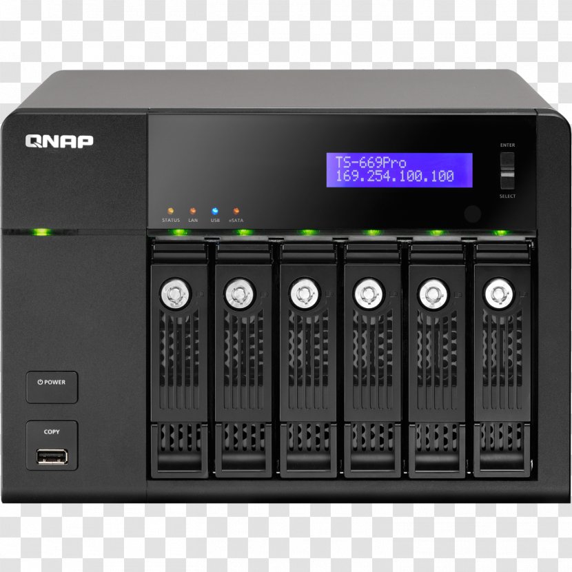Network Storage Systems QNAP TS-669 PRO Systems, Inc. Intel Core TS-451+ 4 Bay NAS - Computer Transparent PNG
