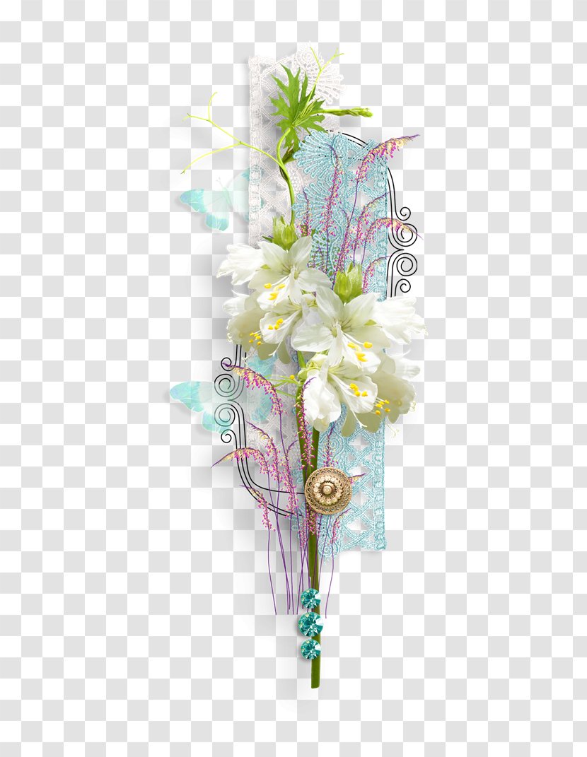 Floral Design Digital Scrapbooking Flower Clip Art - Flowering Plant Transparent PNG