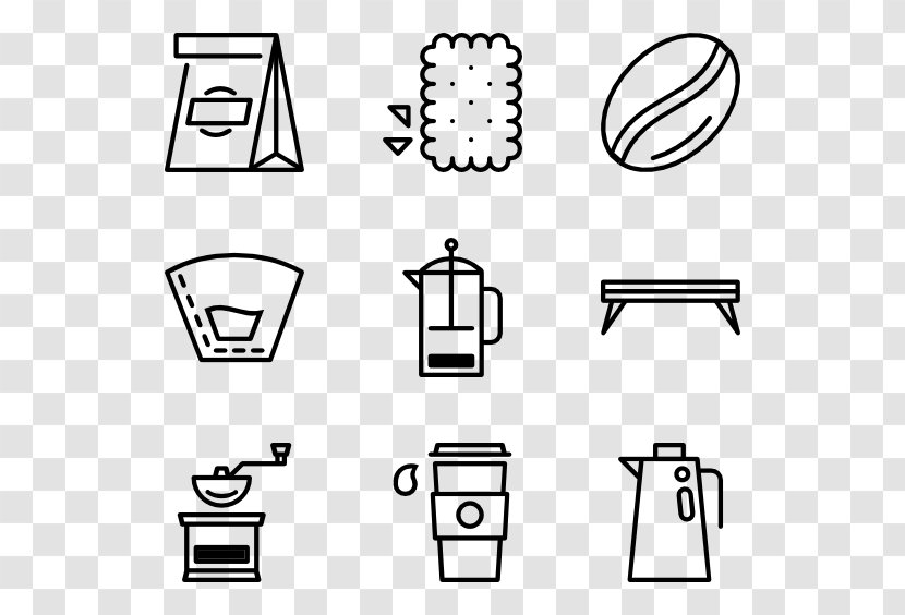 Kitchen Utensil Home Appliance Cabinet - Parallel - Coffee Icon Transparent PNG
