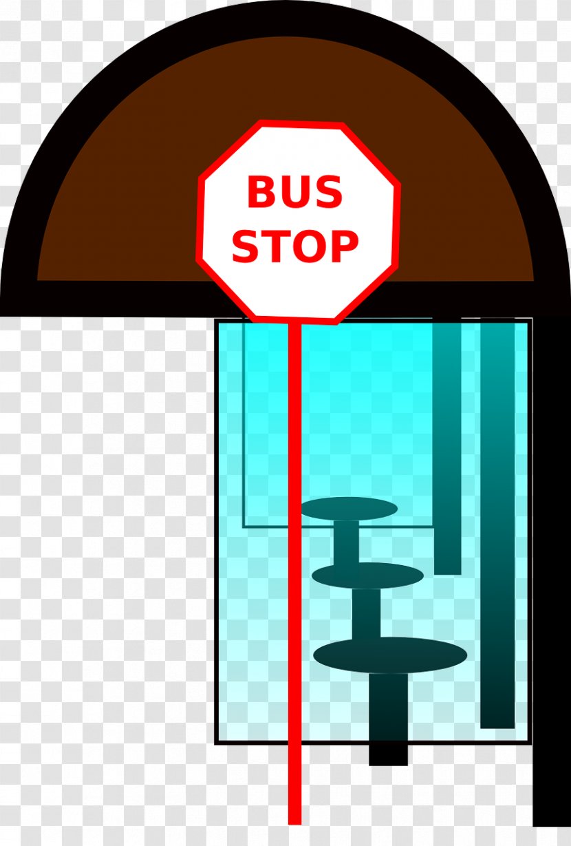 Bus Stop Clip Art - School Transparent PNG