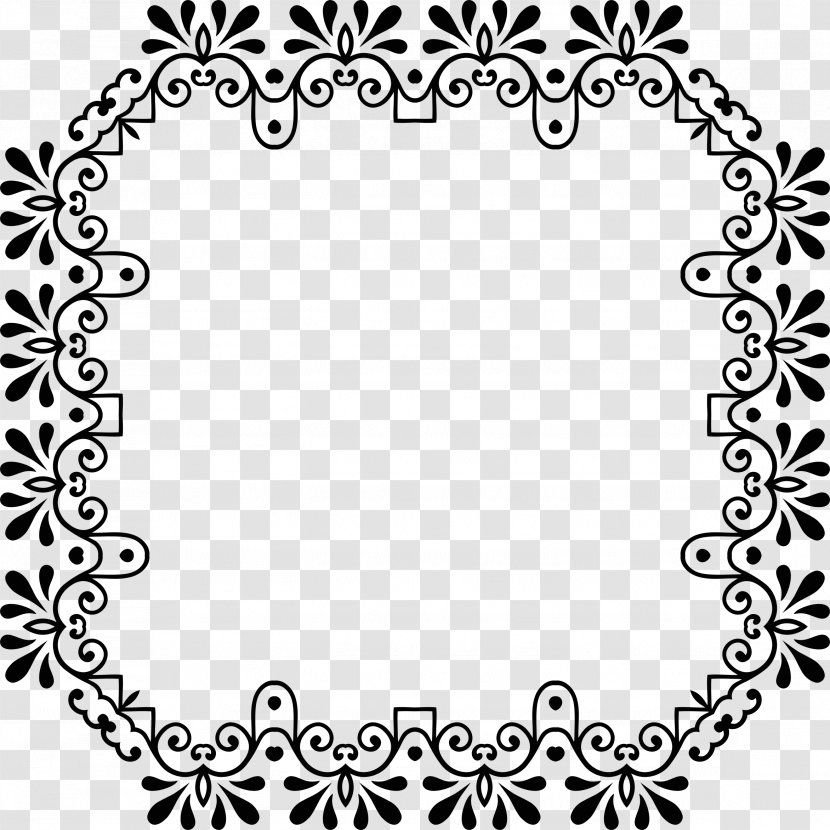 Black And White Text - Monochrome Photography - Decorative Round Transparent PNG