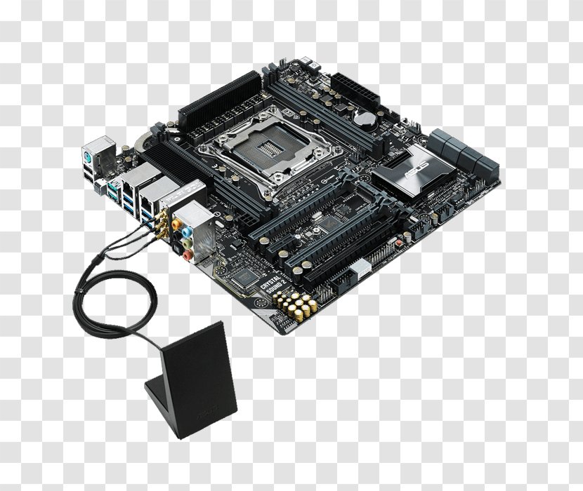 MicroATX Motherboard LGA 2011 ASUS X99-M WS - Atx Transparent PNG