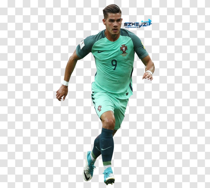 André Silva Portugal National Football Team Soccer Player Jersey Rendering Transparent PNG