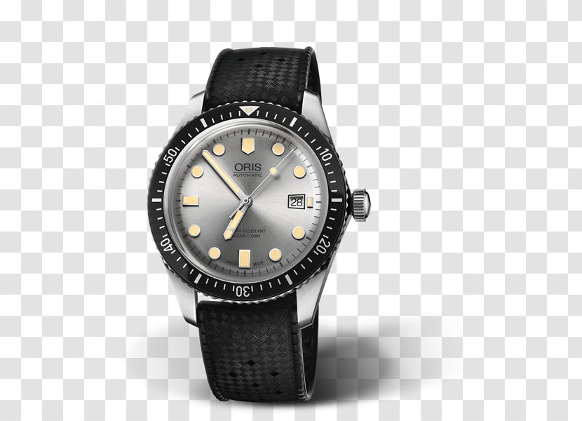 Oris Divers Sixty-Five Diving Watch Strap Transparent PNG