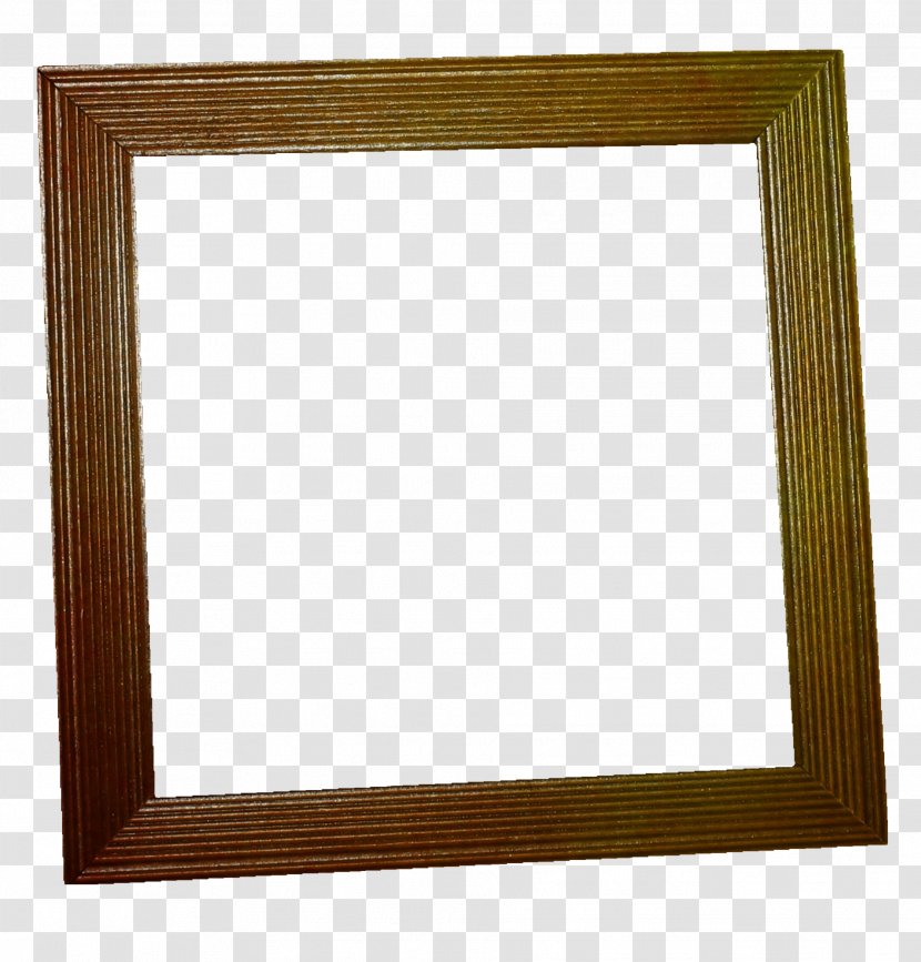Wood Stain Picture Frame Square, Inc. - Pretty Brown Transparent PNG
