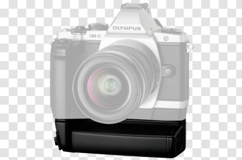 Olympus OM-D E-M5 Mirrorless Interchangeable-lens Camera Corporation HLD-6 Battery Grip - Interchangeable Lens Transparent PNG