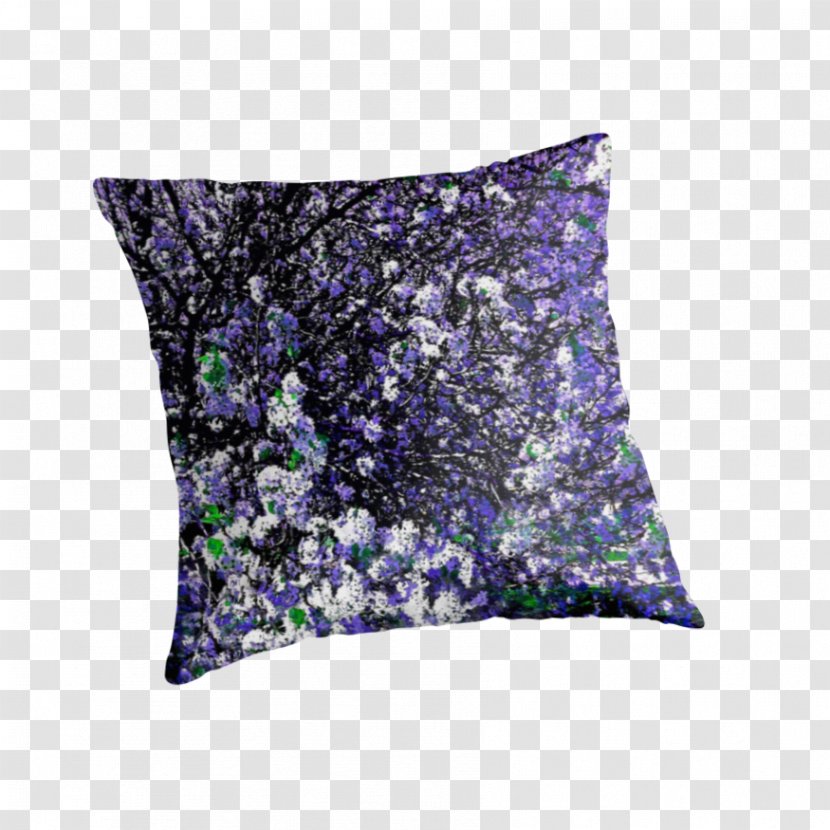 Throw Pillows Cushion Purple Innovation Violet - Pillow - Lilac Flower Transparent PNG