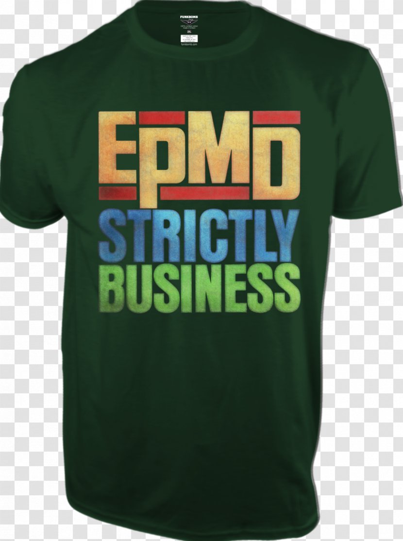 EPMD Strictly Business Album Hip Hop Unfinished - Logo - T Shirt Transparent PNG