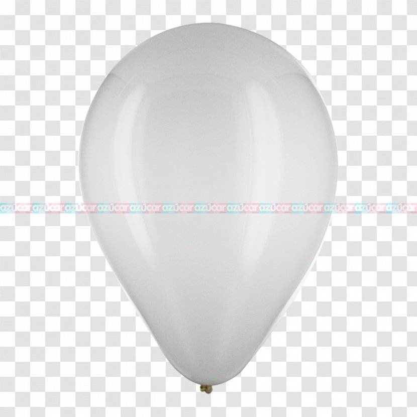 Toy Balloon White Color Red - Latex Transparent PNG
