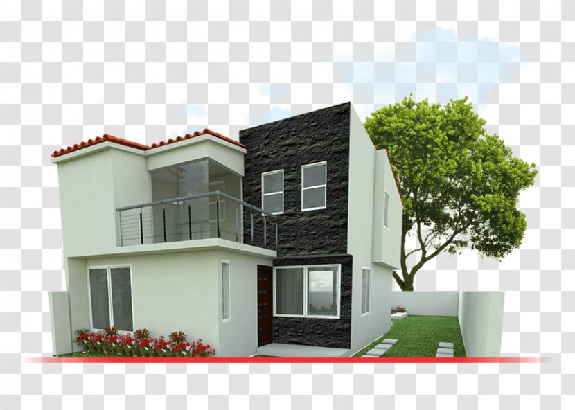 Architecture Villa Facade Garden Cottage - Construccion Transparent PNG